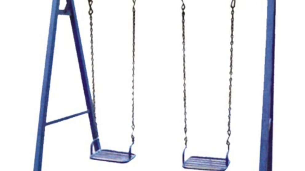 Two-seater outdoor metal swing Two-seater outdoor metal swing